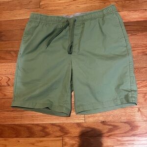 Tailorbyrd Men’s Performance Green Shorts Large Pull On Elastic‎ Waistband